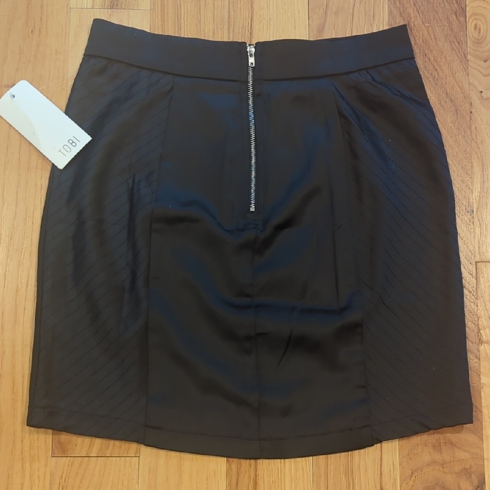 Tobi Elegant Black Pencil Skirt - Picture 4 of 6